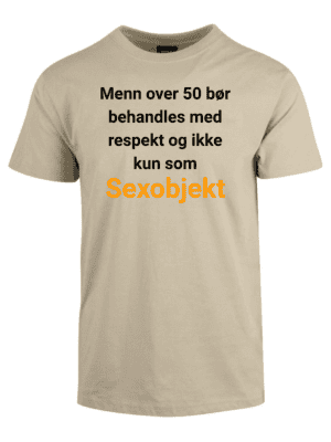 Menn over 50 T skjorte