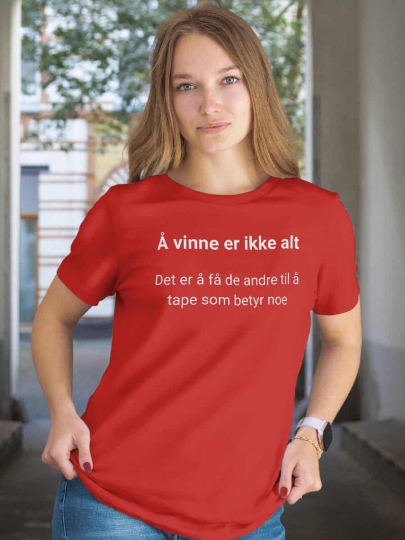 Å vinne er ikke alt Det er å få de andre til å tape som betyr noe