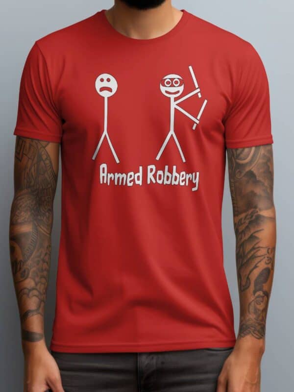 Armed robbery T skjorte