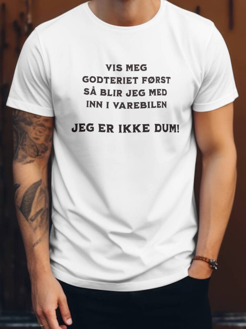 Vis meg godteriet først så blir jeg med inn i varebilen