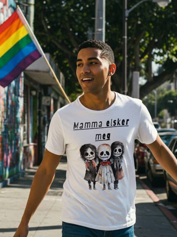Mamma elsker meg T-skjorte