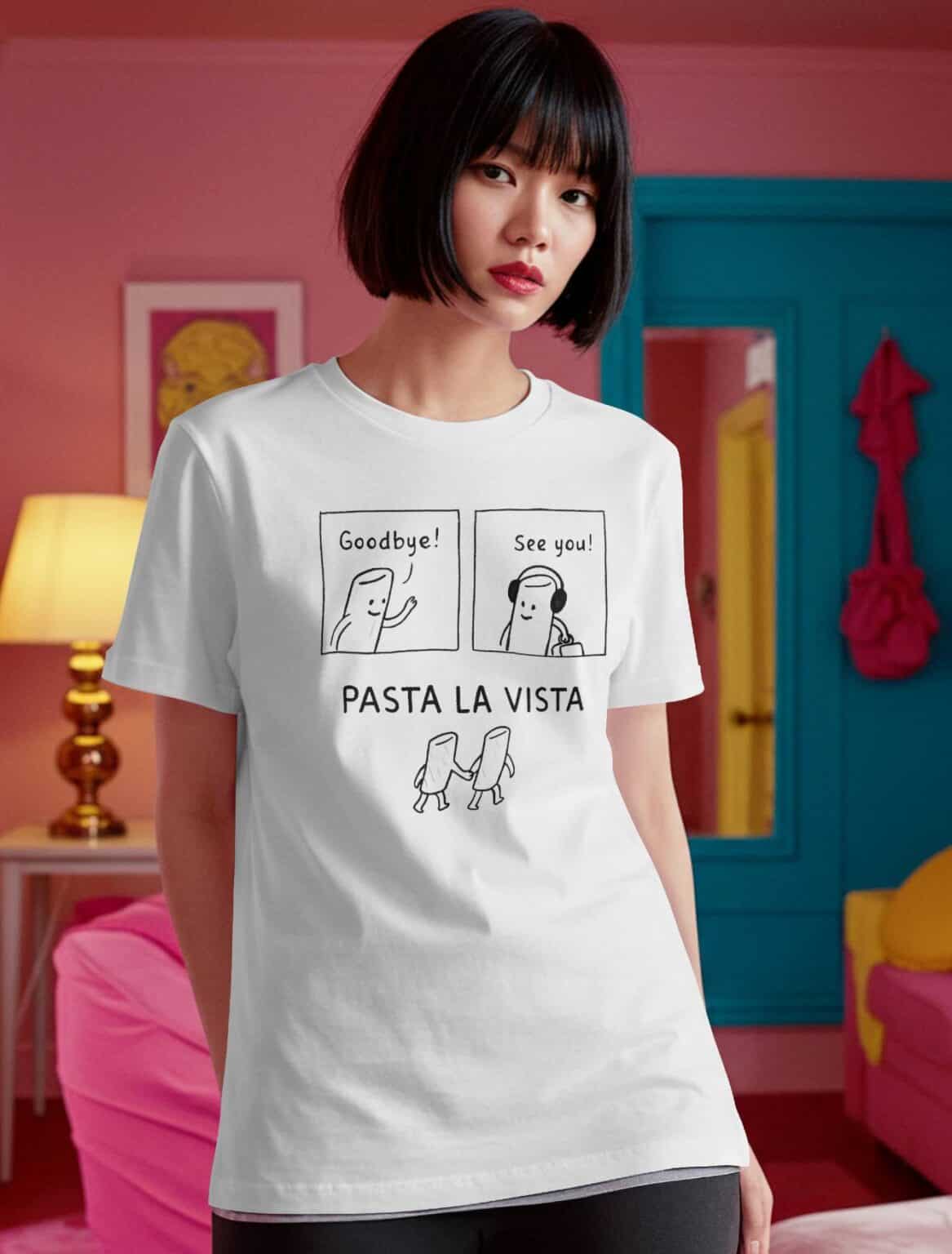 Pasta la vista T-skjorte