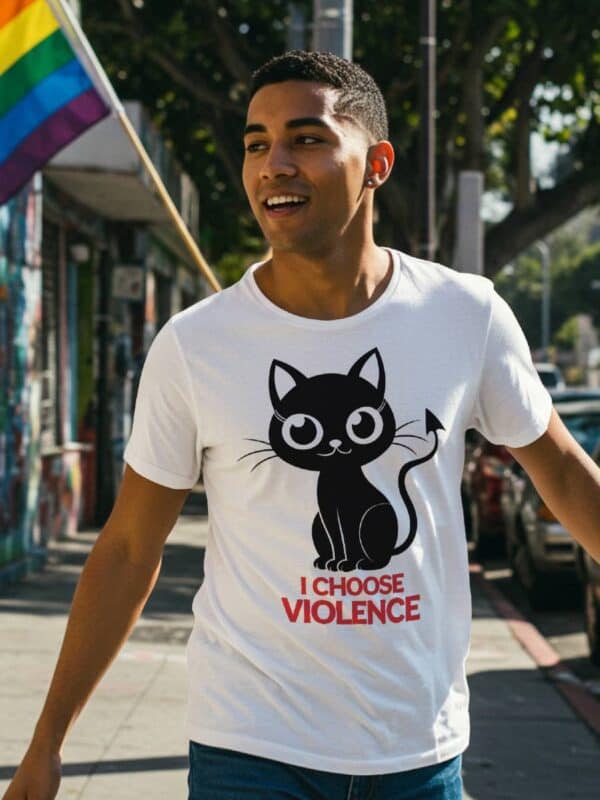 I choose violence T-skjorte