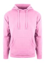 Rosa hettegenser med budskapet «Du er god nok» for unisex.