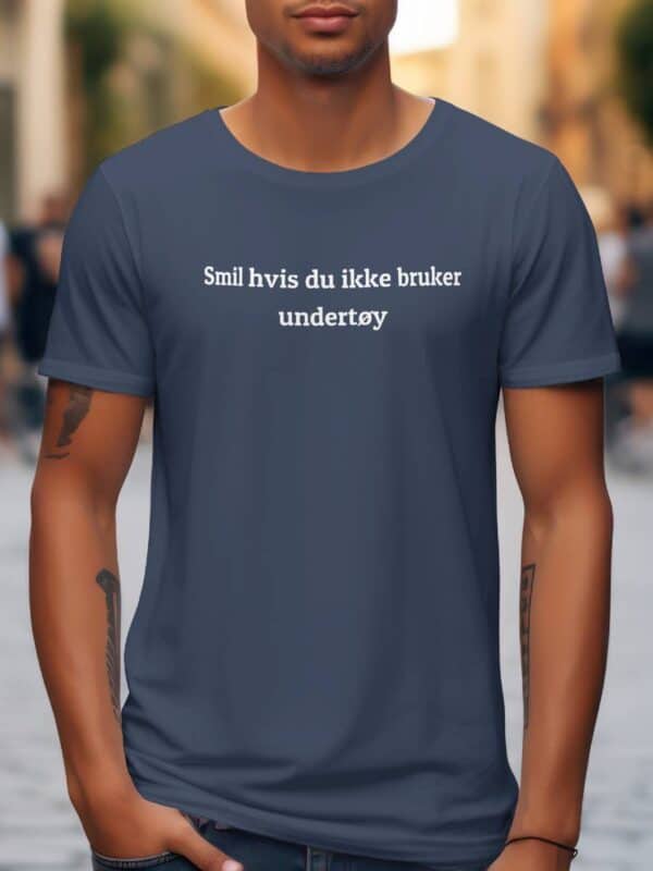 Smil hvis du ikke bruker undertøy