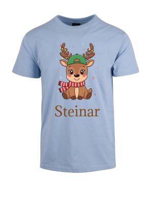 Julemotiv gutt med ditt eget navn