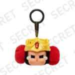 Labubu Crybaby Powerpuff girls "Secret" figur med røde pelskuler.