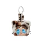 Labubu Wild but Cutie vintage utgave som et plysj anheng.