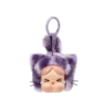 Labubu Neon Cutie vinyl plysj vedheng i blind boks.