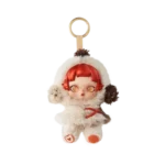 Skullpanda Ode to Cocoa figur med hvite ører