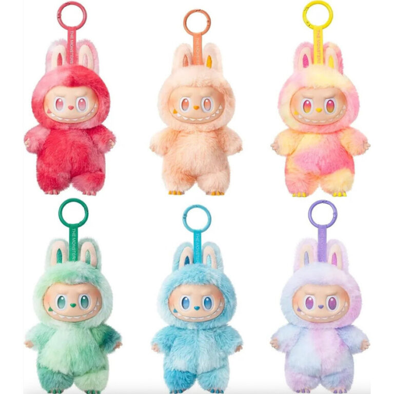 Labubu Big Into Energy samlefigurer i forskjellige farger med blindboks