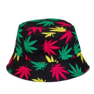 Weed sort bøttehatt