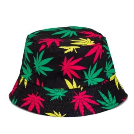 Weed sort bøttehatt