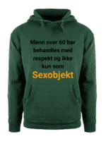 Menn over 60 bør behandles med respekt – Hettegenser