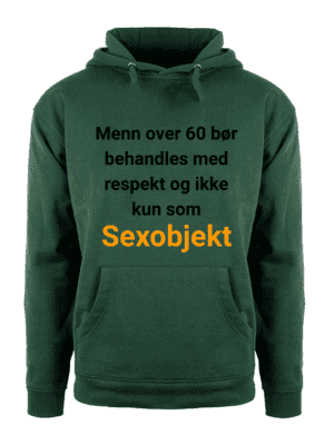 Menn over 60 bør behandles med respekt – Hettegenser