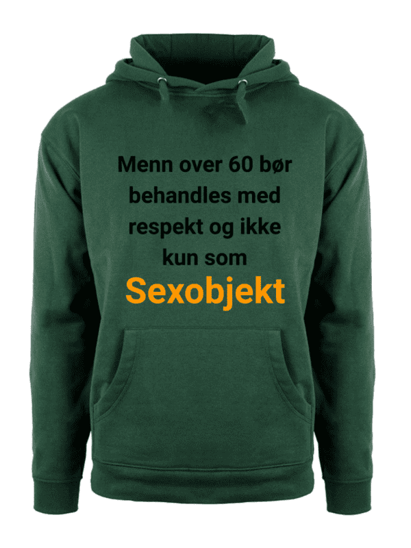 Menn over 60 bør behandles med respekt – Hettegenser