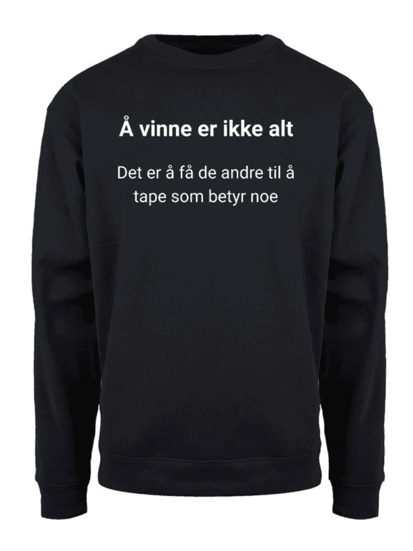 Å vinne er ikke alt – Collegegenser