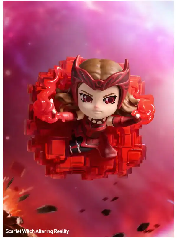 Popmart Marvel Scarlet Witch Altering Reality figur