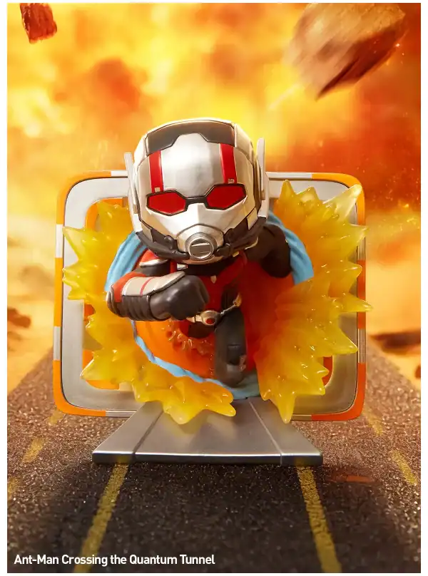 Popmart Marvel Ant-Man Crossing the Quantum Tunnel figur