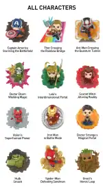 Popmart Marvel Across the Infinite-figurer, Doctor Doom wielding magic