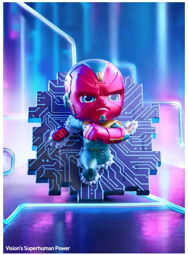 Popmart Marvel Vision Across the Infinite Series Blind Box