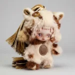 PopMart Skullpanda Have a good run blind box figur i hestekostyme.