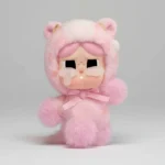 PopMart Crybaby Sweet Love Pink Hest plysjfigur