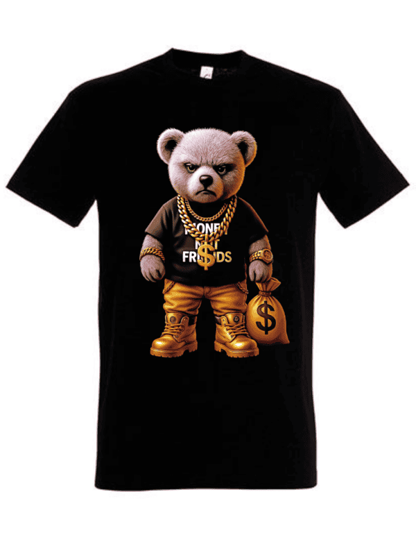 money not friends t-skjorte