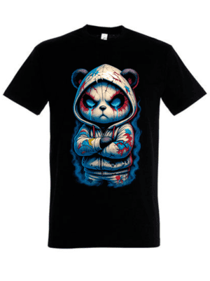 panda rage t-skjorte