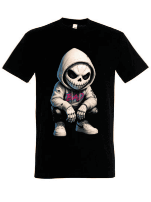 skull bad t-skjorte