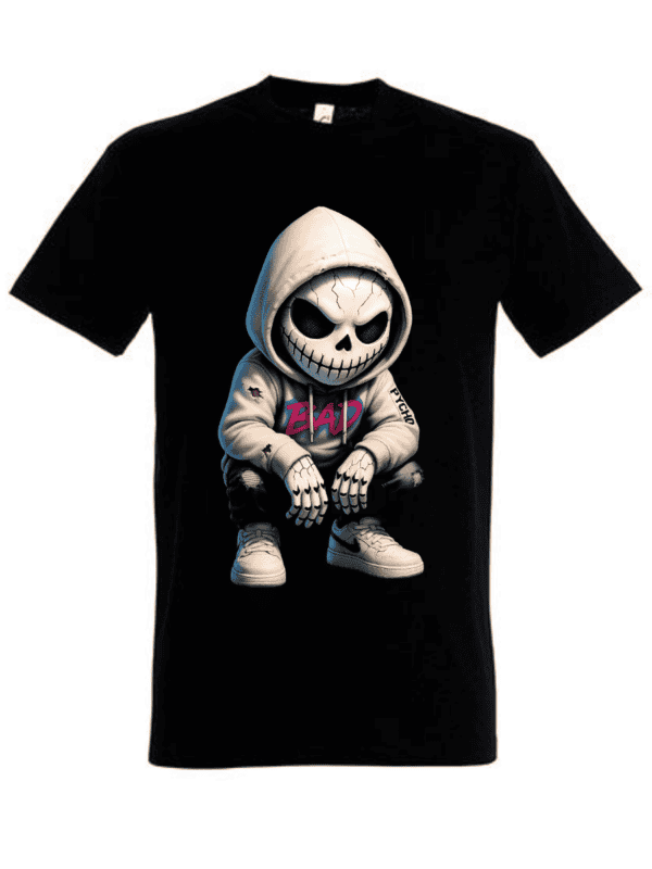 skull bad t-skjorte