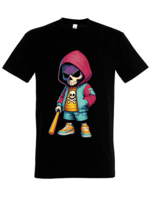 skull riot t-skjorte