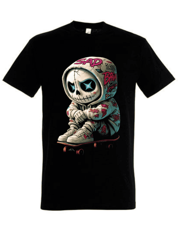 skull skater t-skjorte