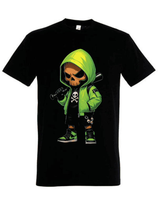 skull vortex t-skjorte