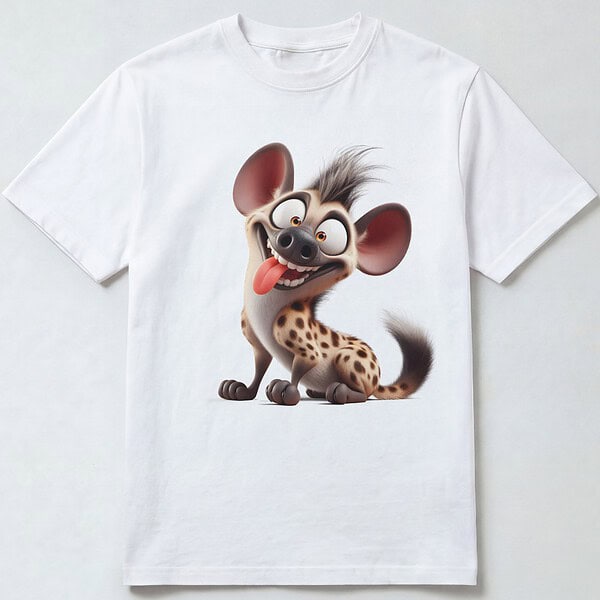 Crazy Hyena T-skjorte til barn