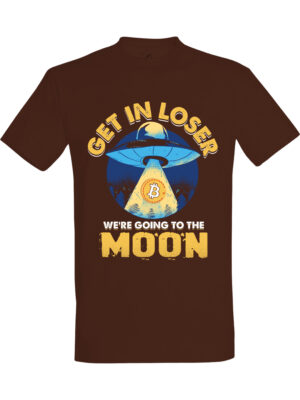 Get in loser Bitcoin – Kul krypto t-skjorte | Gave til kryptoeksperten