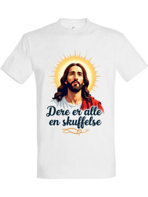 Dere er alle en skuffelse – T-skjorte med morsom tekst | Gavetips