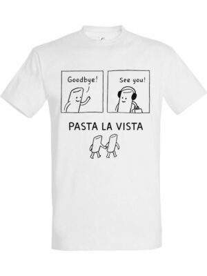 Pasta la vista – T-skjorte med morsom tekst | Gavetips