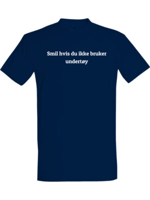Smil hvis du ikke bruker undertøy