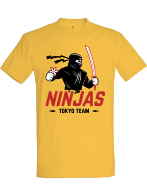Ninjas Tokyo team – Kul merch t-skjorte med popkultur design | Fan gave