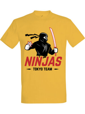 Ninjas Tokyo team – Kul merch t-skjorte med popkultur design | Fan gave