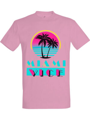 Miami Vice T-skjorte – Kul merch t-skjorte med popkultur design | Fan gave