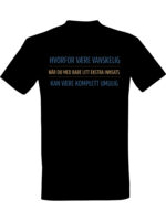 Hvorfor være vanskelig – Fet t-skjorte med drøy humor | Morsom gave