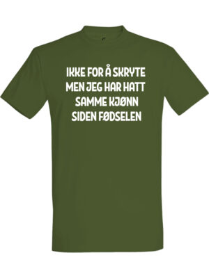 Samme kjønn siden fødselen