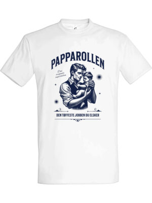 Papparollen – T-skjorte med koselig trykk | Gave til familien