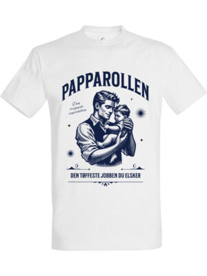Papparollen – T-skjorte med koselig trykk | Gave til familien