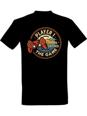 Player 1 – Kul gaming t-skjorte | Gave til gamer
