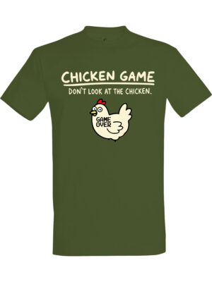 Chicken Game – T-skjorte med morsom gaming-humor | Morsom gave